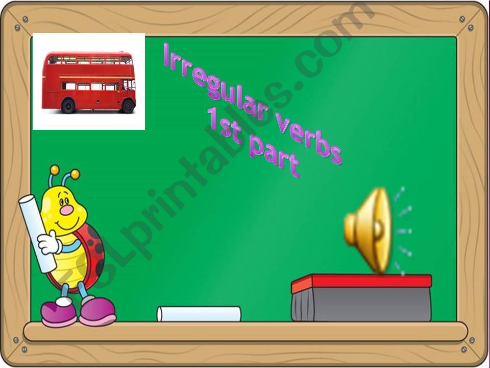 irregular verbs powerpoint