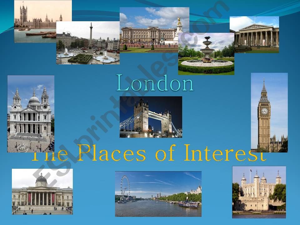 London. The Places of Interest. Part 1/5 