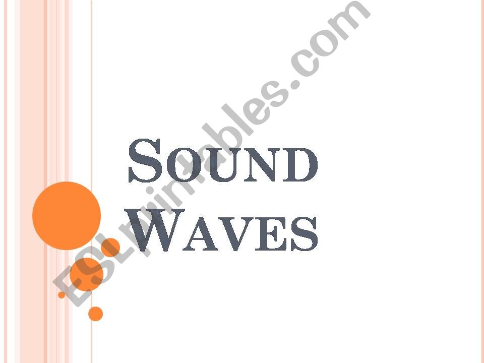 Sound Waves powerpoint