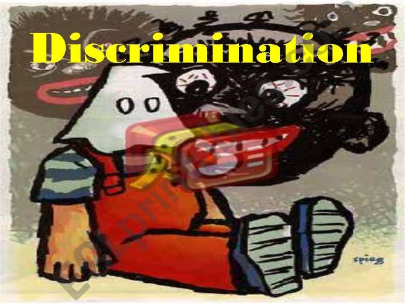 discrimination powerpoint