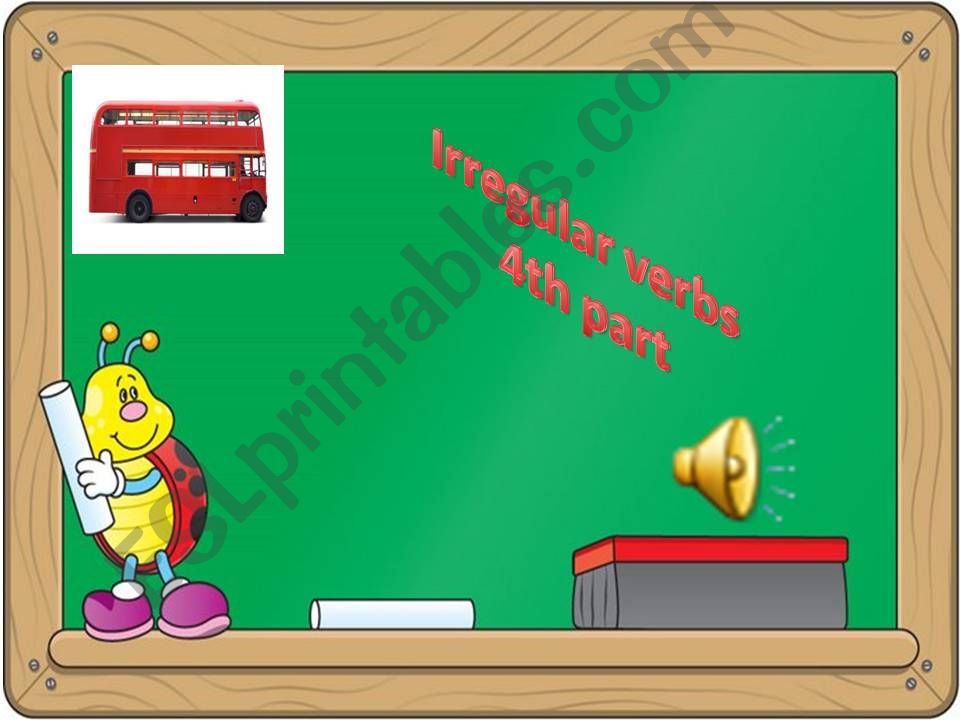 irregular verbs IV powerpoint