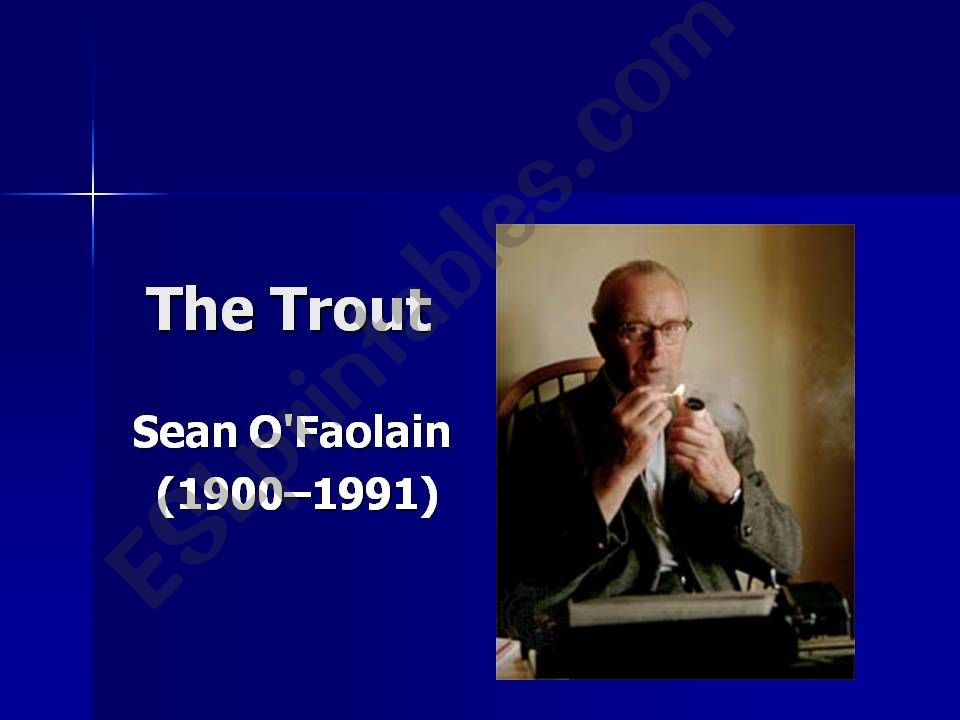 the trout powerpoint