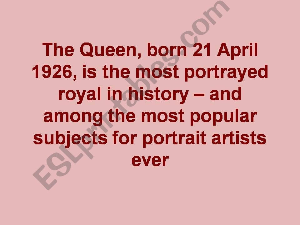 the queens portrait powerpoint