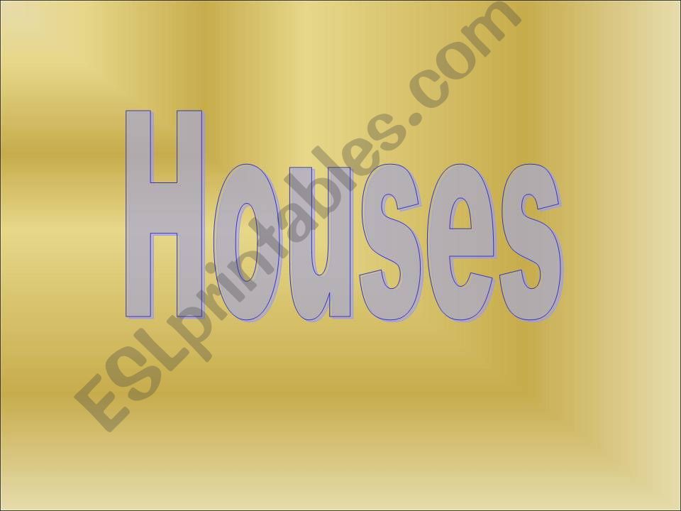 Houses in Great Britain powerpoint