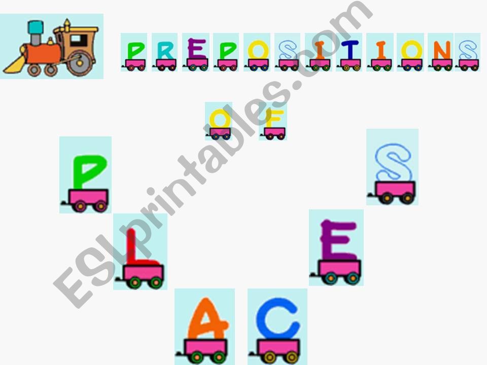 prepositions of place powerpoint