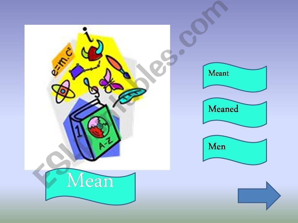 Irregular Verbs Game (past) (Part 3)