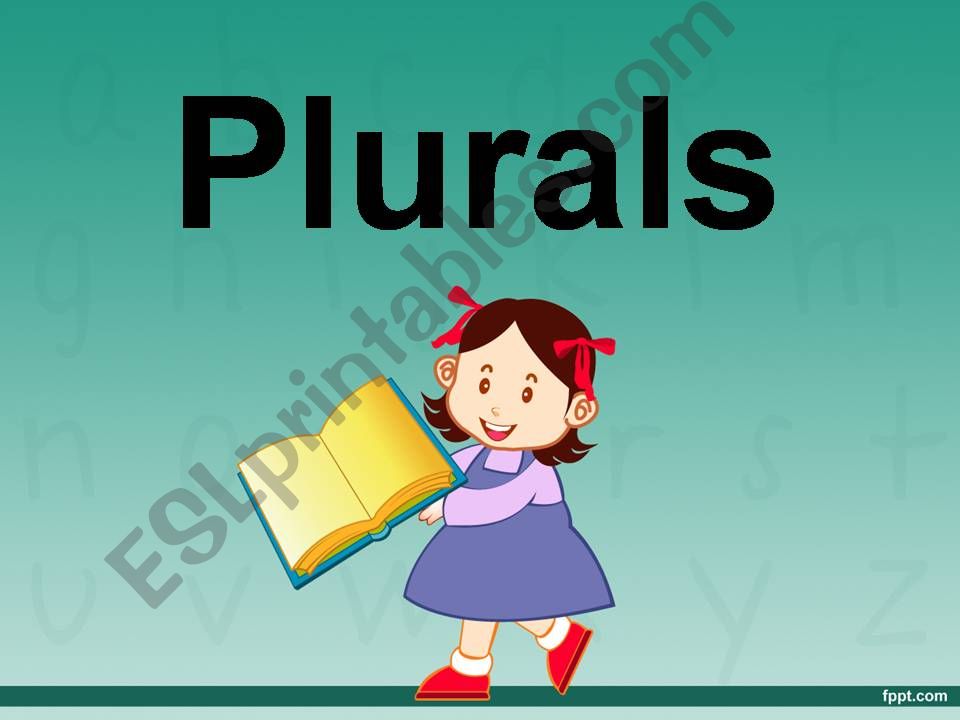 Plurals game powerpoint