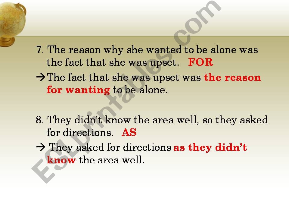 Cause&Effect Paragraph Writing Part 3