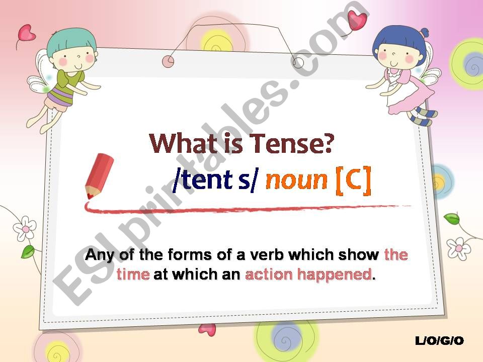 tenses powerpoint