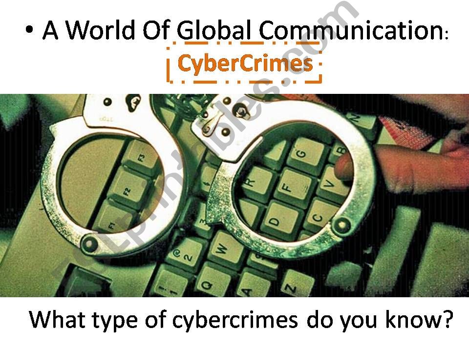 cybercrime powerpoint