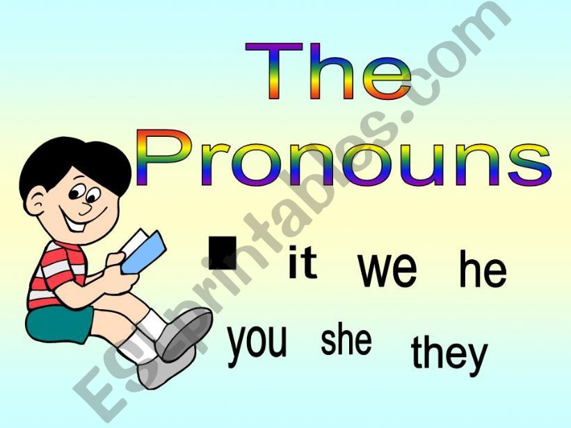 Pronouns powerpoint