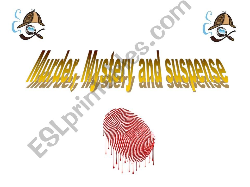 Detectives stories powerpoint