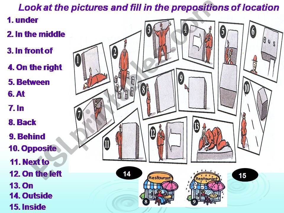 Unit 7 lifelines elementary prepositions