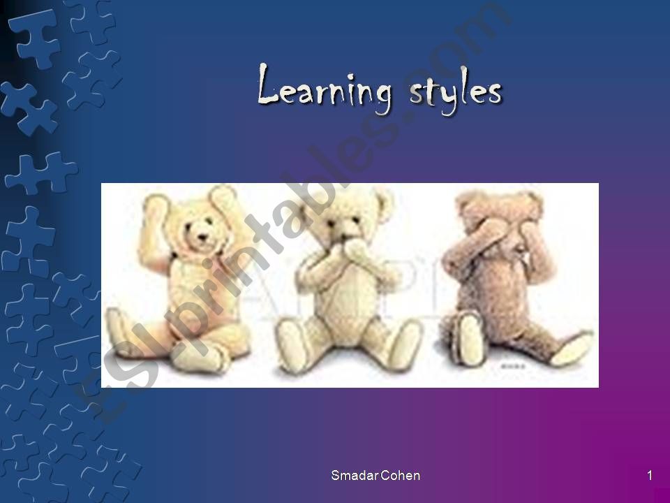 learning styles powerpoint
