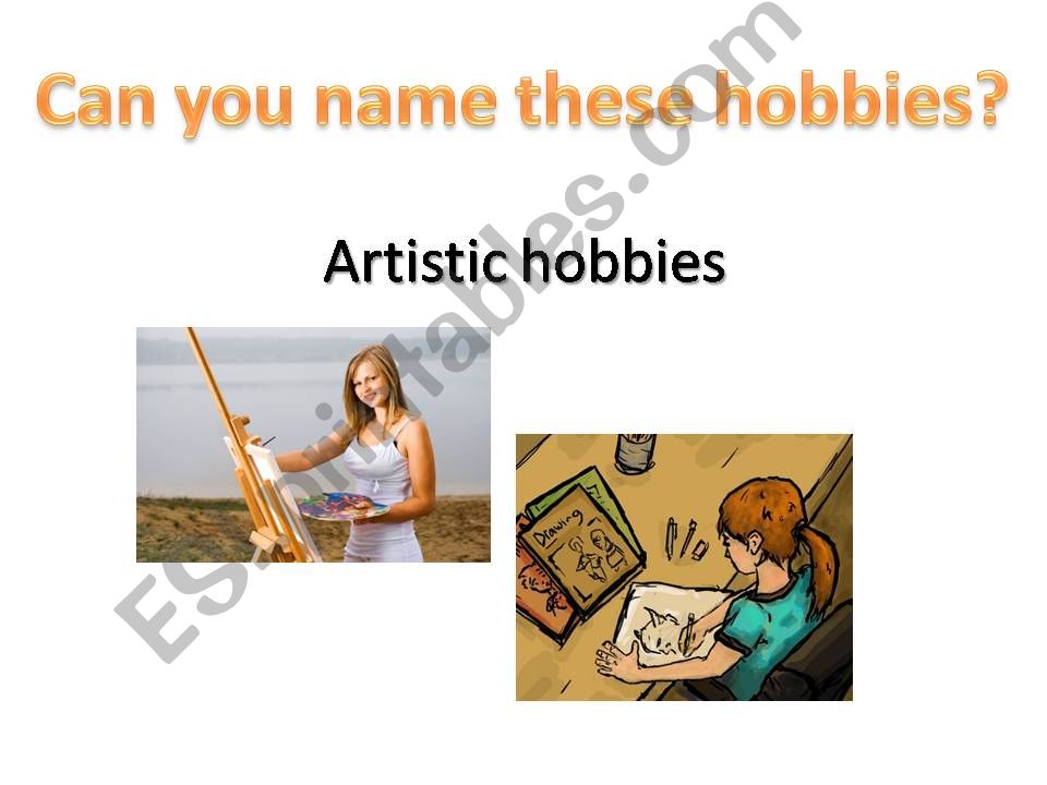 Vocabulary recap about hobbies