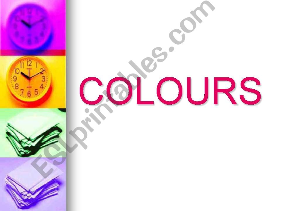 colours powerpoint