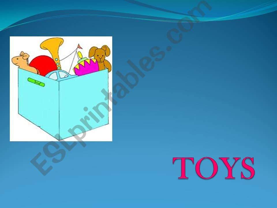 Toys  powerpoint