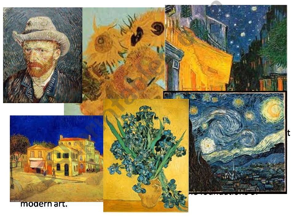 There is There are - Van Gogh 