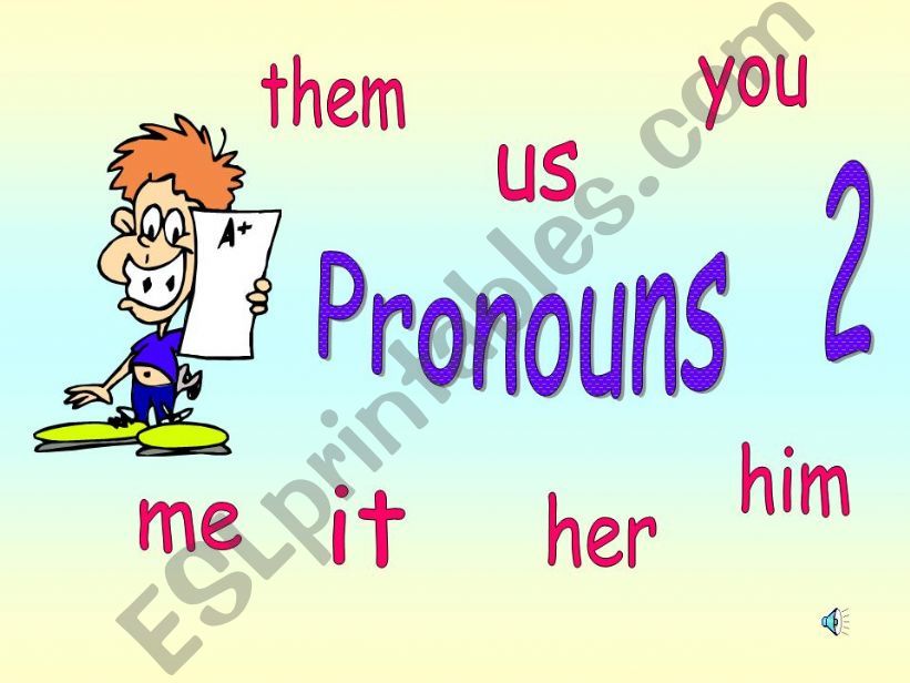 PRONOUNS 2 powerpoint