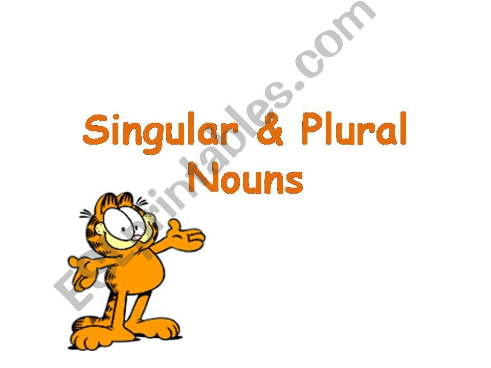 plurals powerpoint