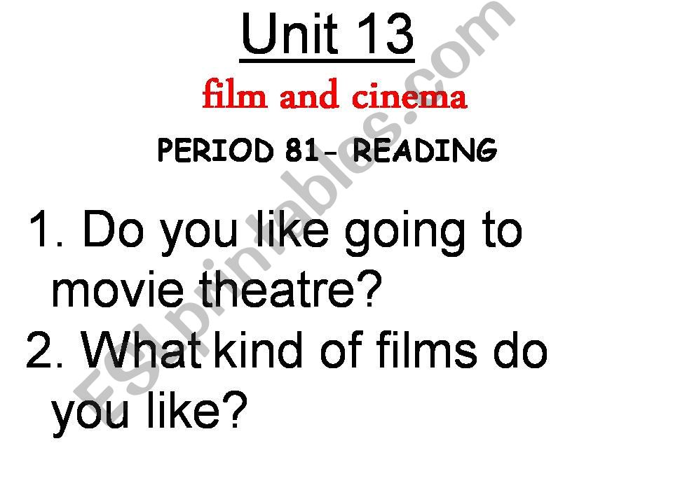 cinema powerpoint