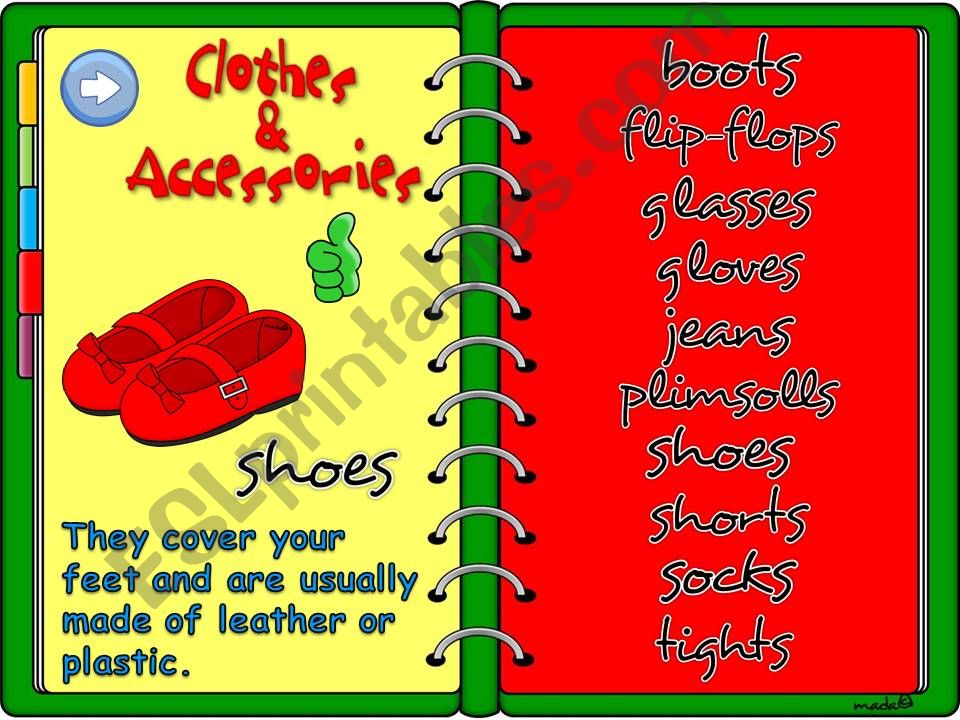 Clothes and accessories - Game (3/3)