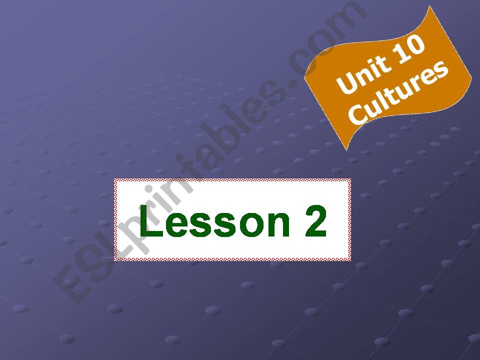 different cultures  powerpoint