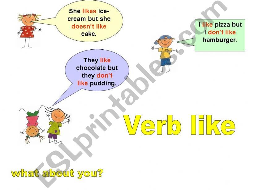 Verb Like powerpoint