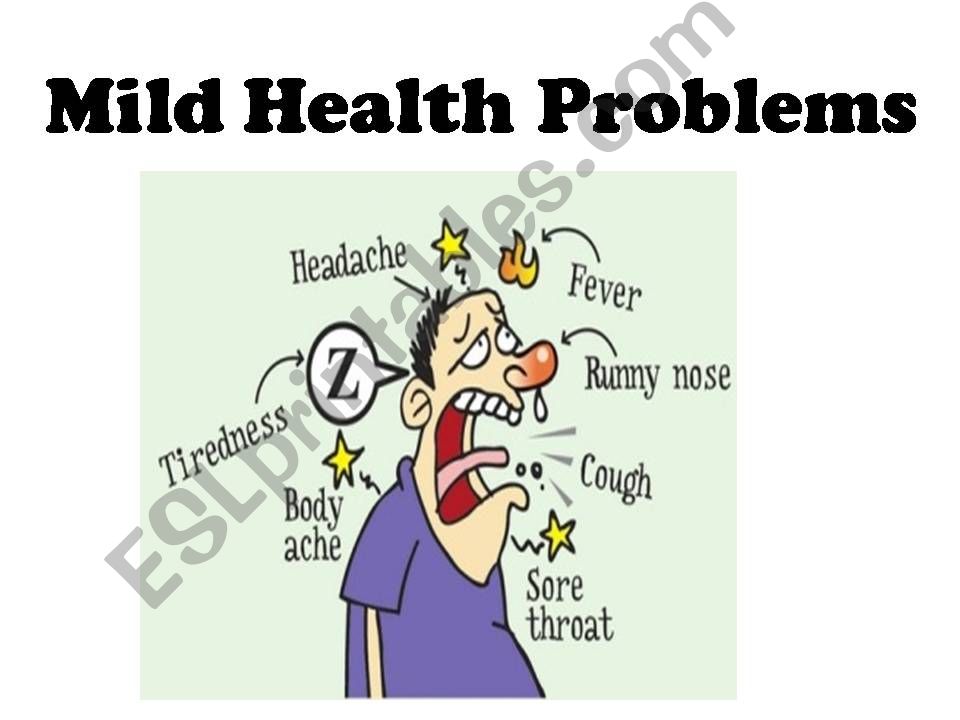 mild health problems powerpoint