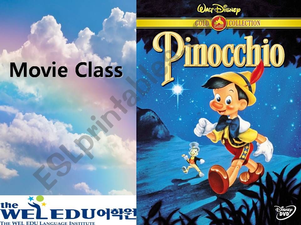 Pinocchio Play Script powerpoint