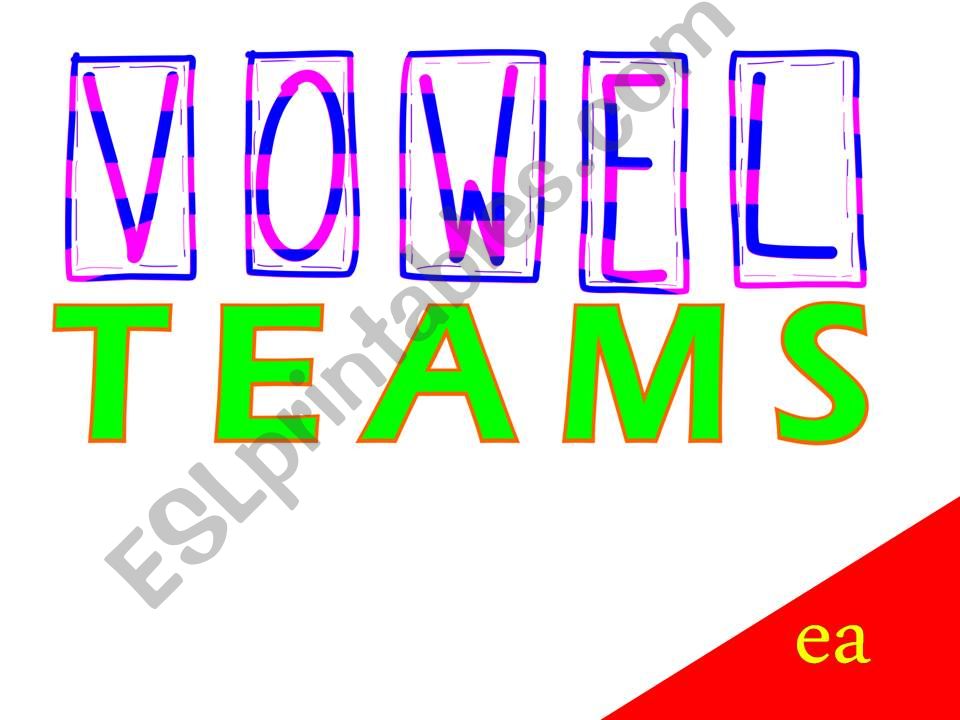 Vowel Team_ea powerpoint