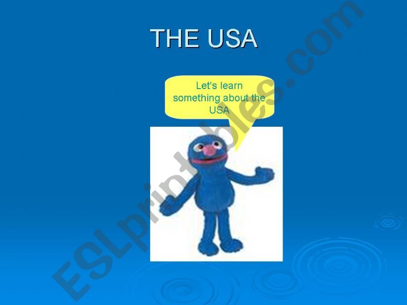 THE USA powerpoint