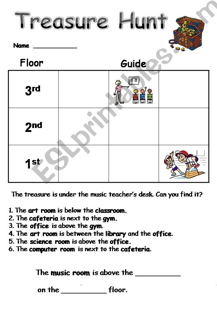 Treasure Hunt powerpoint