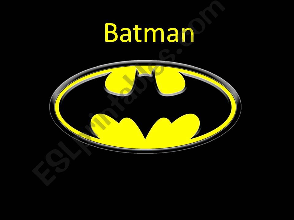 Batman powerpoint