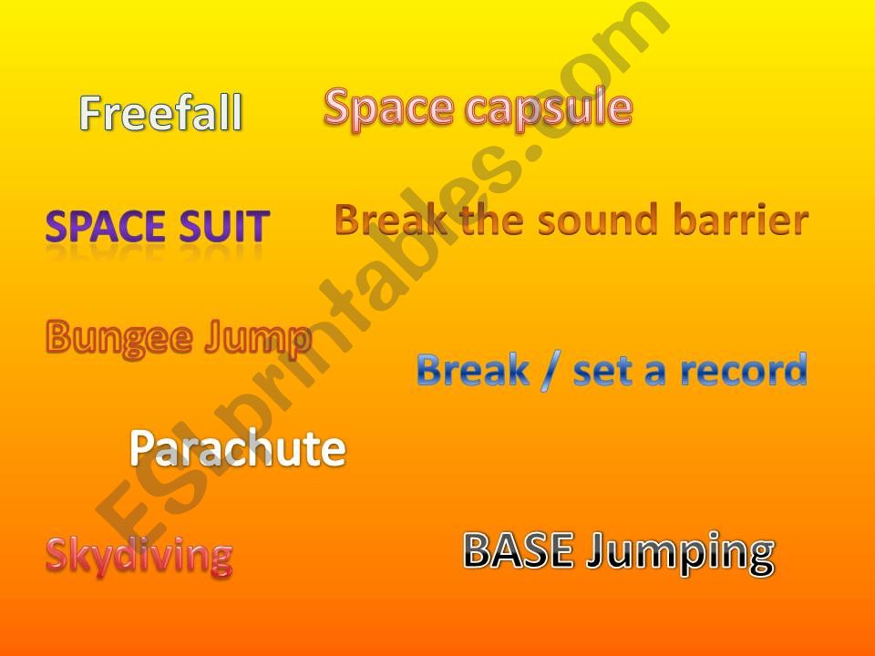 Red Bull Stratos jump powerpoint