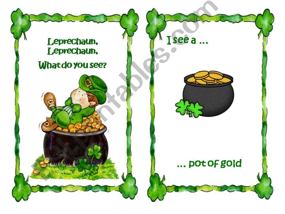 Leprechaun, what can you see? powerpoint