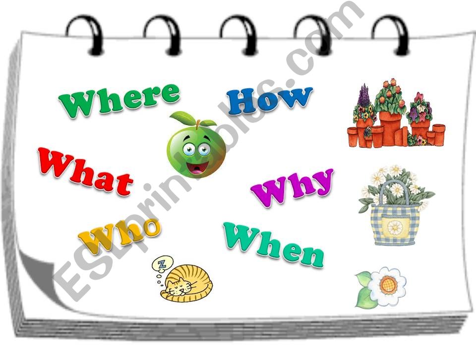 QUESTION WORDS powerpoint