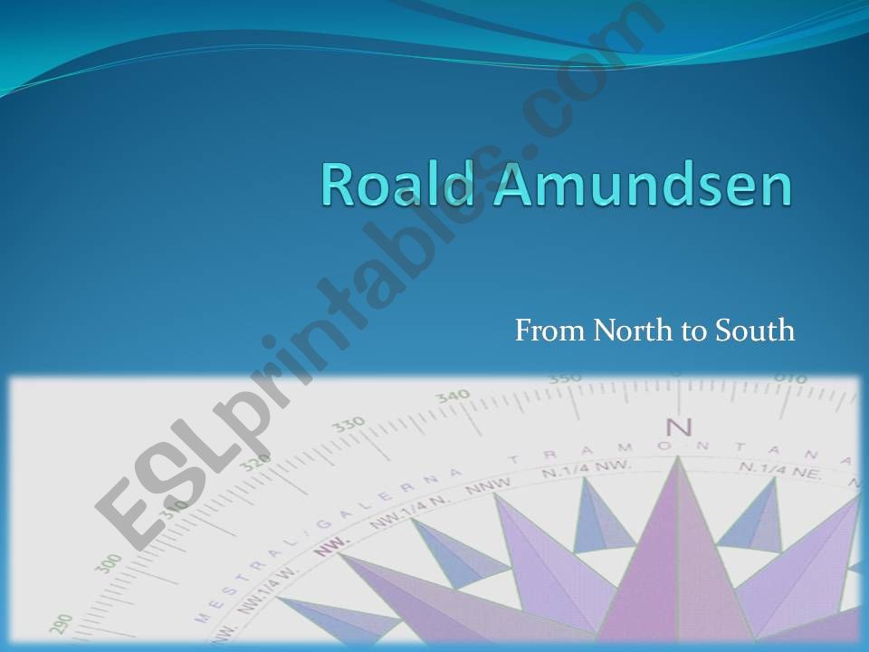 Roald Amundsen  powerpoint