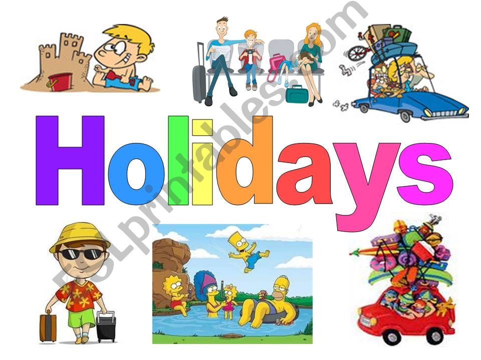 Holidays powerpoint