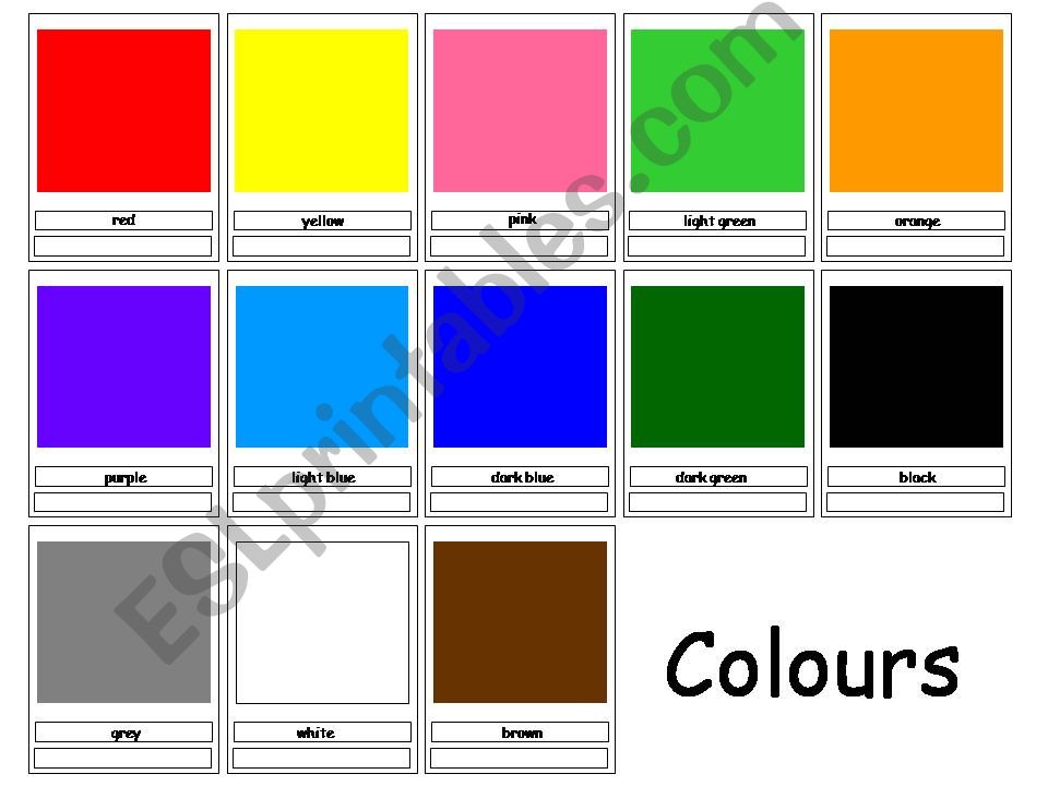 Colours powerpoint