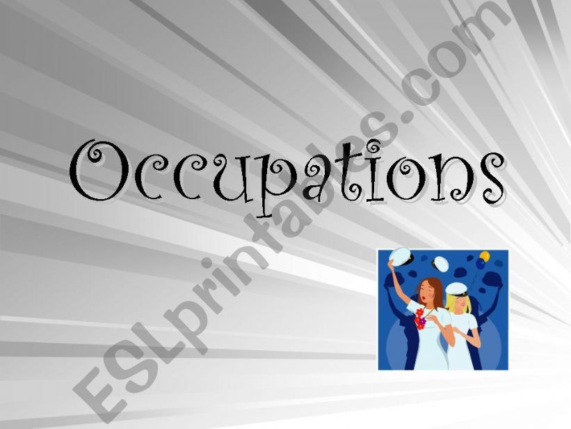 Occupation powerpoint