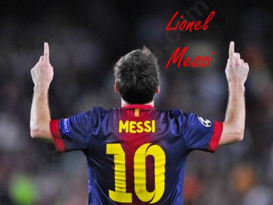 Leo Messi powerpoint
