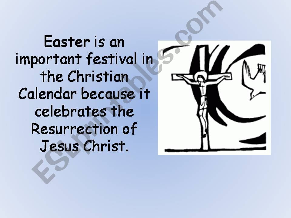 Easter: a Christian festival - Traditions