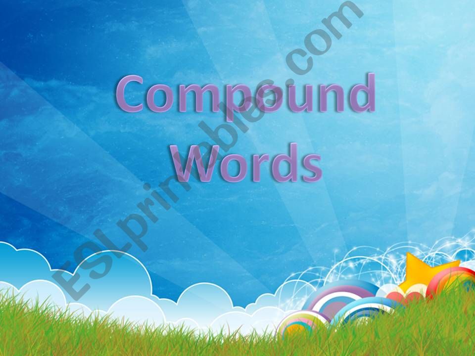 Compound Words powerpoint