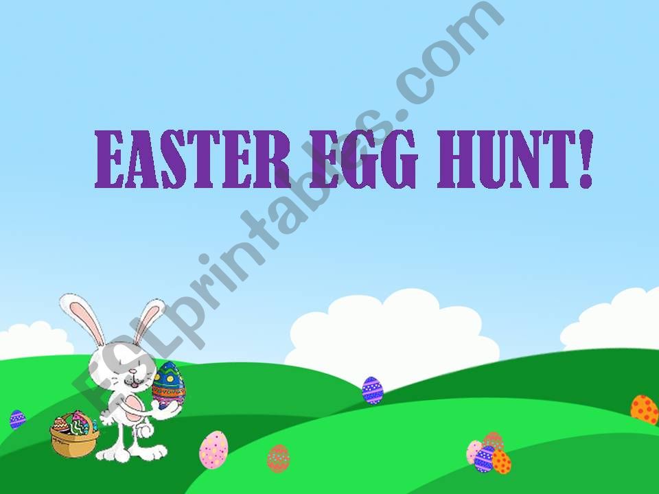 Easter Egg Hunt Game powerpoint