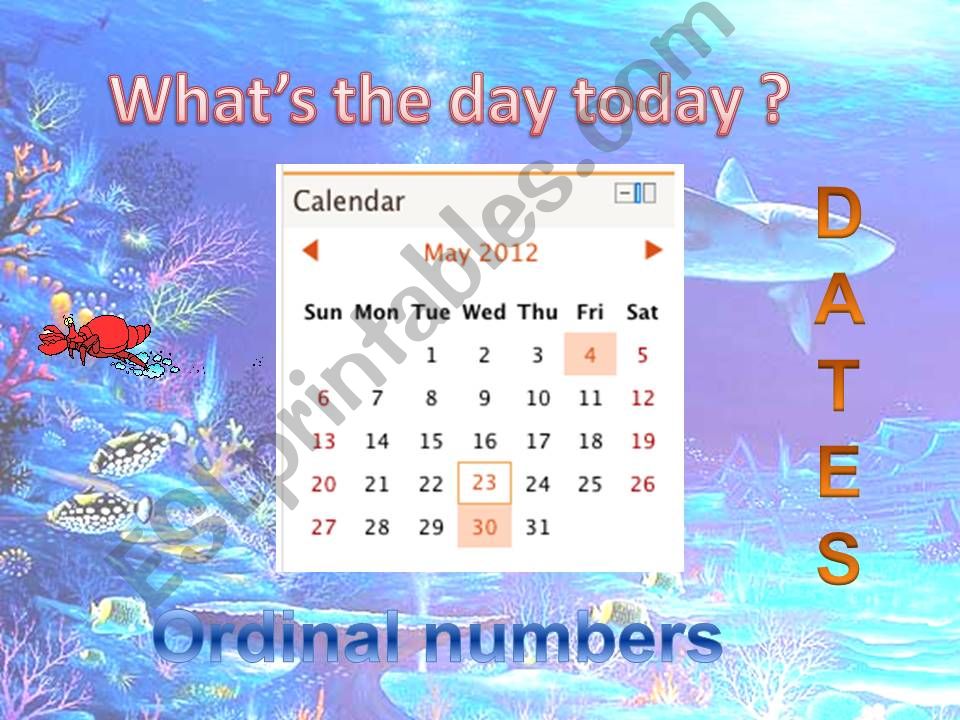 Whats the date ? powerpoint