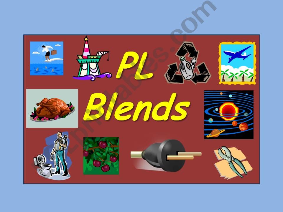 PL Word Blends powerpoint