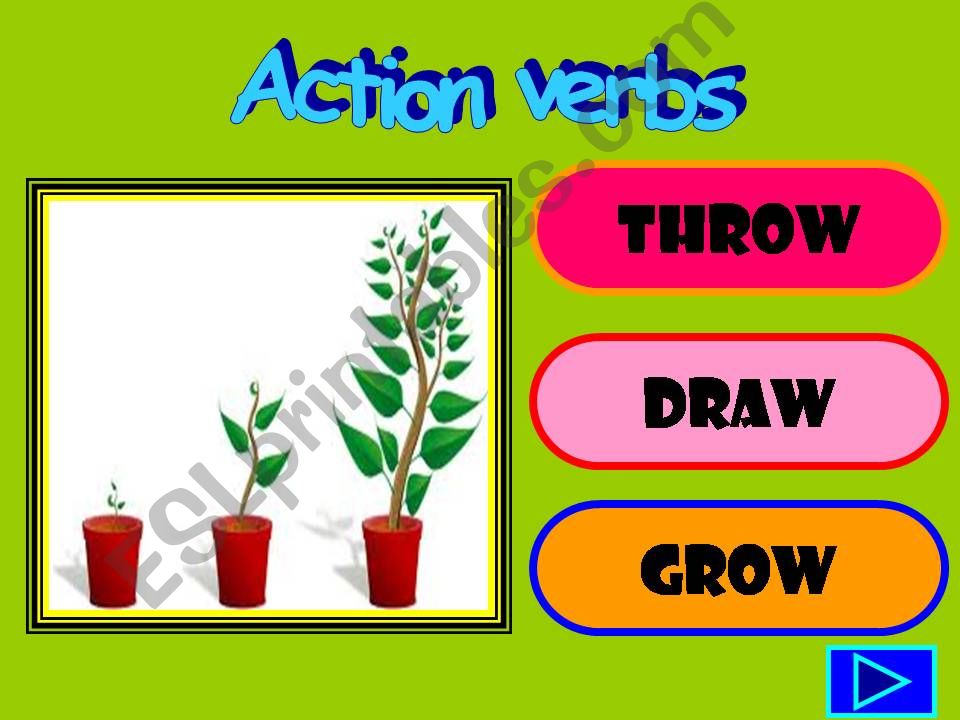 action verbs powerpoint