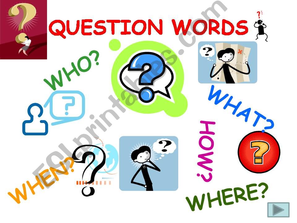 Question Words powerpoint