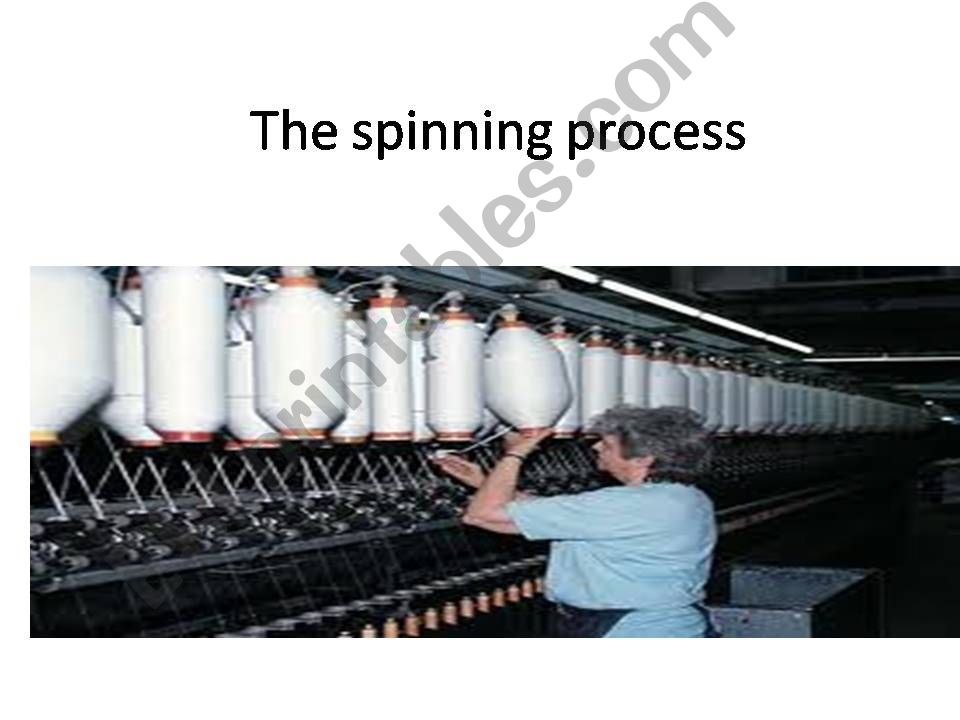 TEXTILE PROCESSES powerpoint